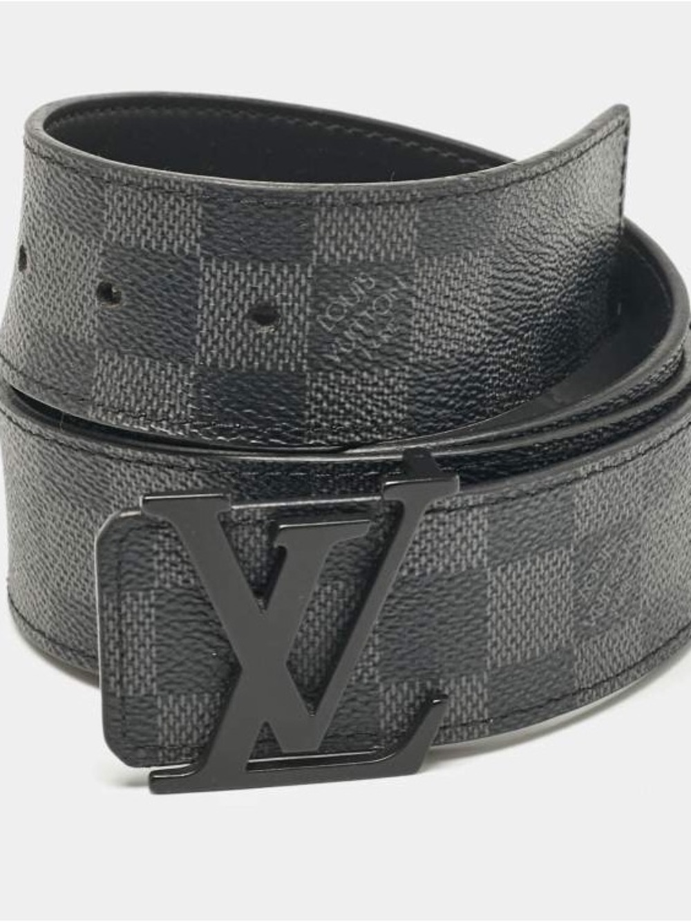 Louis Vuitton BlackLeather Belt